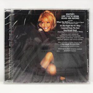 Whitney Houston My Love Is Your Love CD 1998 R&B Hip-Hop Hype Sticker 90s Sealed